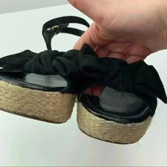 Liz Claiborne sandals sz 7 espadrilles Flatforms - Picture 8 of 13